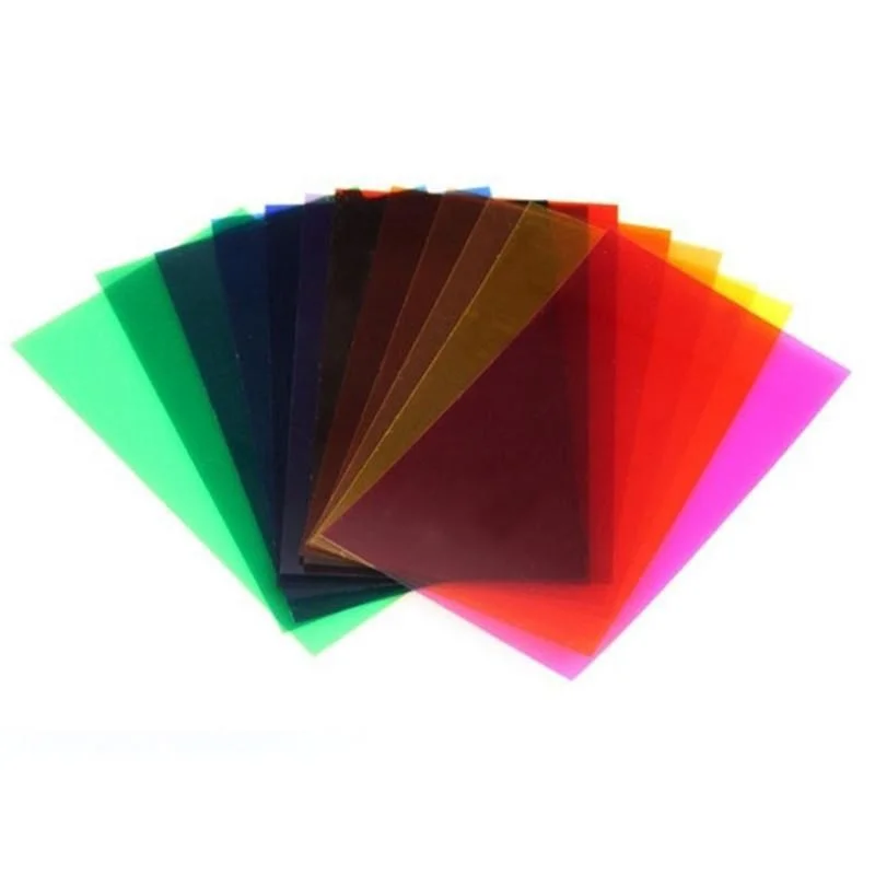 

Universal 12 pcs Flash Speedlite Color Gel Filter Kit Lighting Diffuser For Canon/Nikon/Pentax Camera DSLR