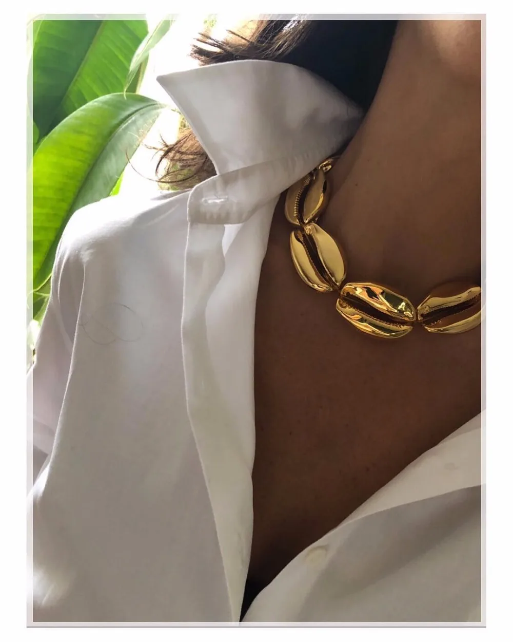 Ожерелье boho Big Concha cowry MEGA PUKA ожерелье бордового цвета на День святого Валентина
