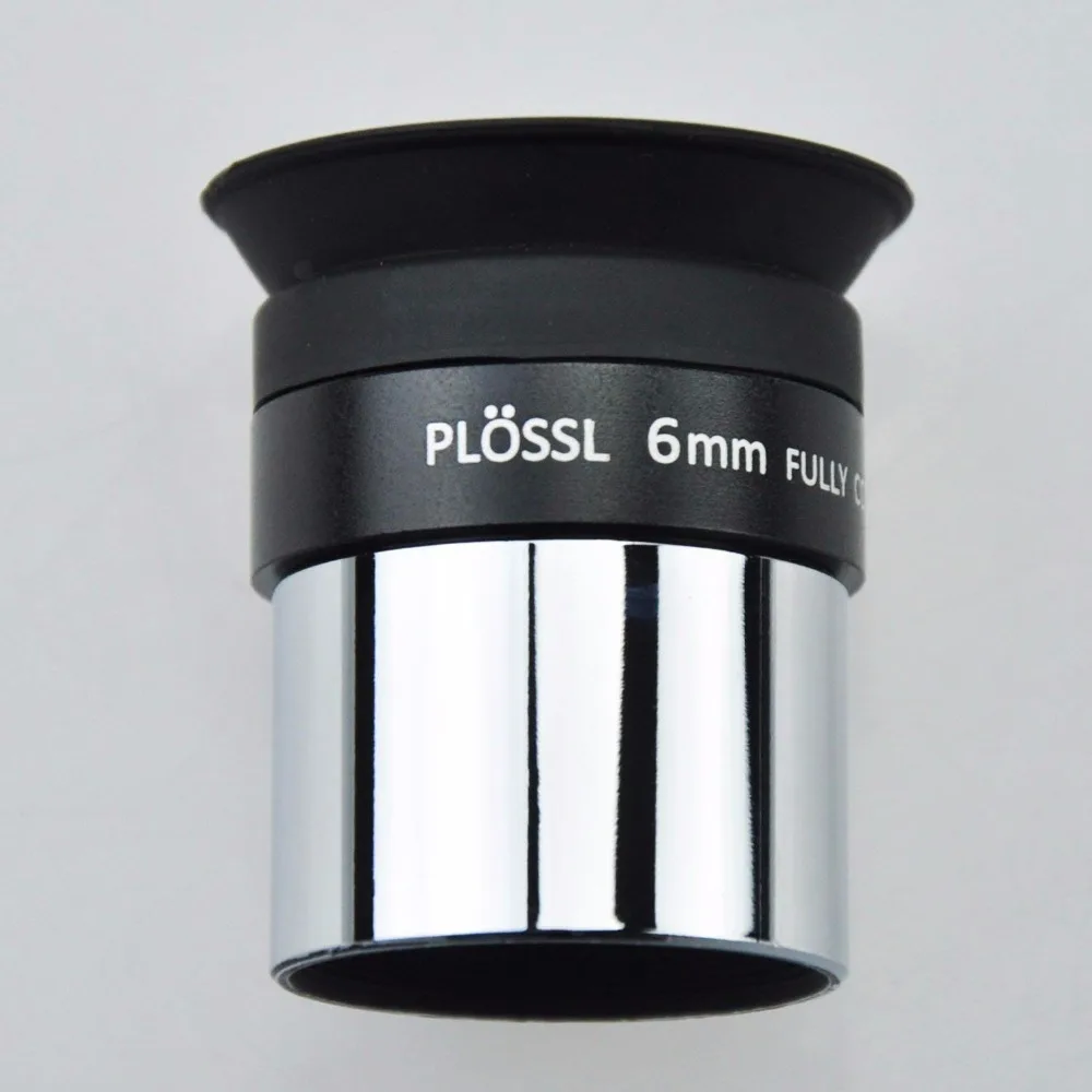 6mm 1.25inch Plossl Telescope Eyepiece - 4-element Plossl Design - Threaded for Standard 1.25inch Astronomy Filters 6mm 1.25inch Plossl Telescope Eyepiece - 4-element Plossl Design - Threaded for Standard 1.25inch Astronomy Filters