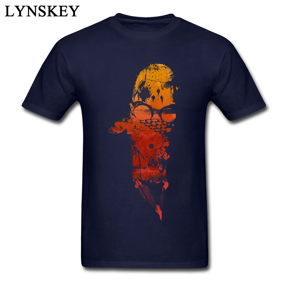 Prevailing Gift T-Shirt Round Collar 100% Cotton The Outcaster Men's Tops Shirt Short Sleeve Summer Fall Gift Sweatshirts The Outcaster navy
