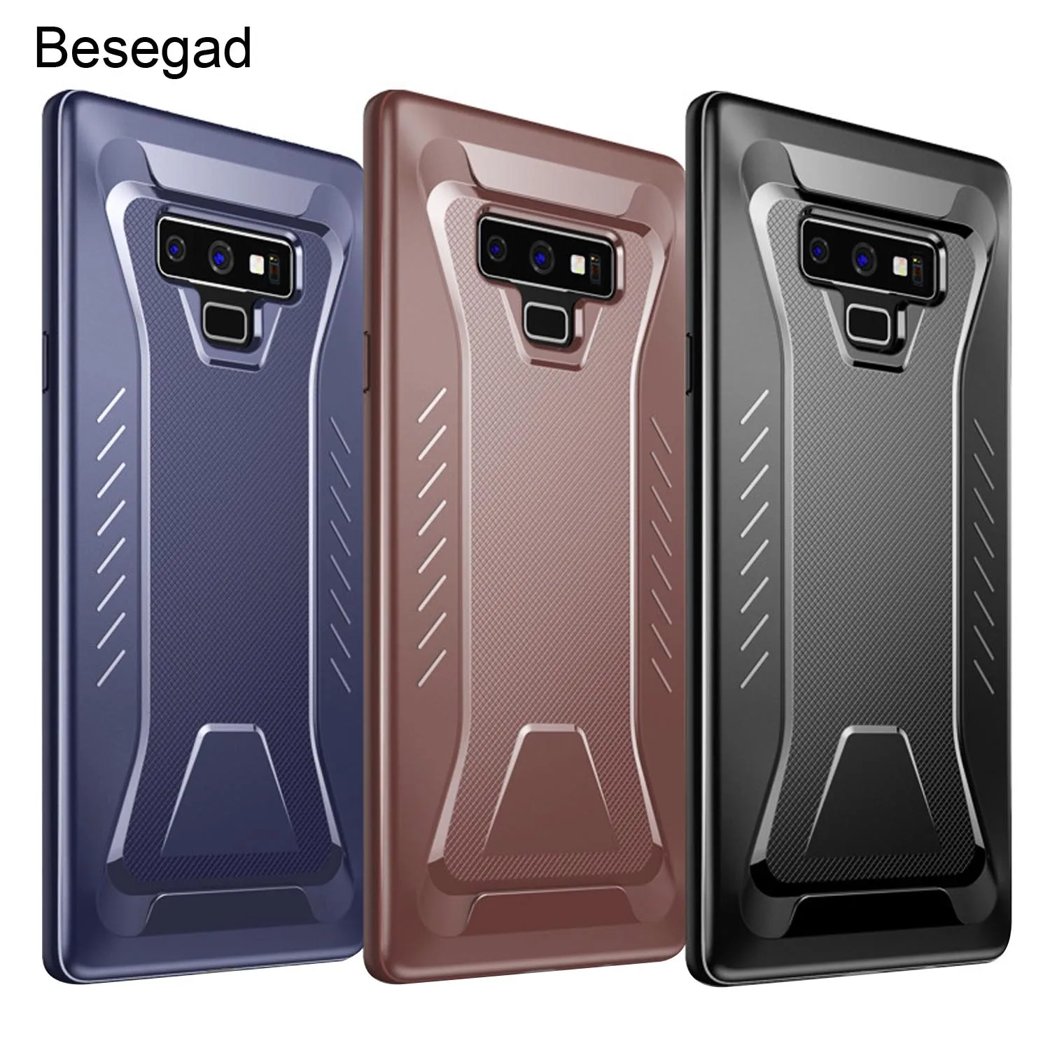 

Besegad Fashion Soft TPU Shockproof Phone Protective Case Cover Protector Skin For Samsung Galaxy Note 9 Note9 Fundas Coque