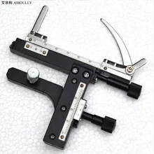 Best price AIBOULLY XY-1 Microscope XY axis moving caliper single layer stage rolling scale XY axis moving platform