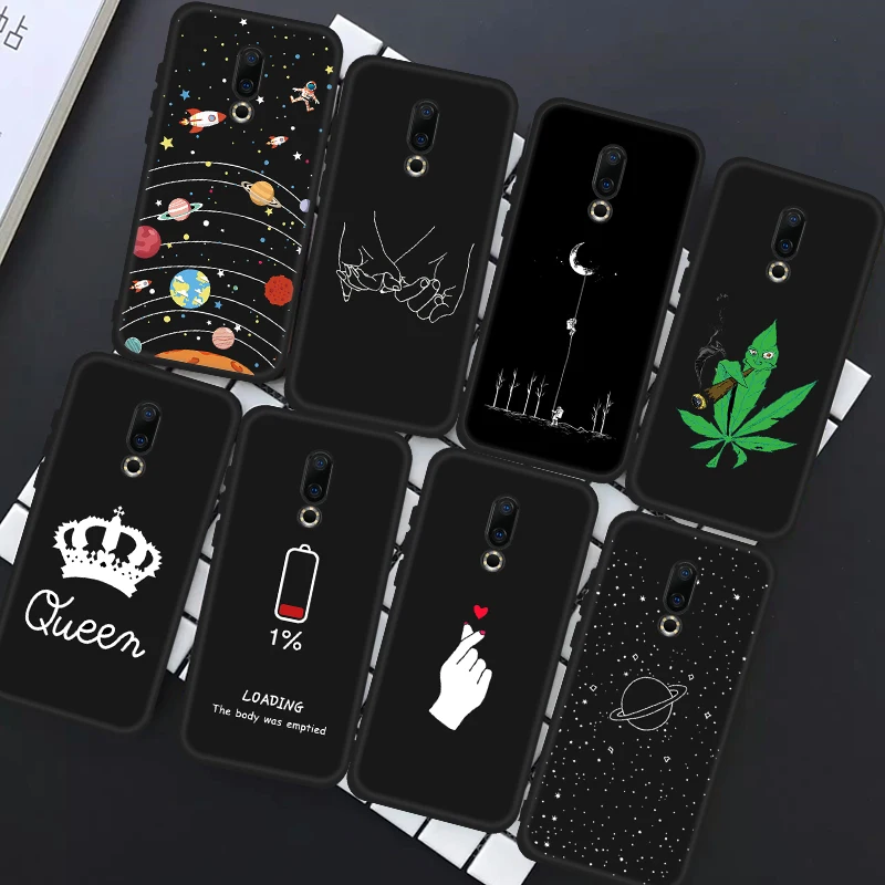 

Cartoon TPU Case For Meizu Note 9 8 M5 16X 16th 16 Plus M5S Painted Soft TPU Case For Meizu M5 M6 Note X8 Phone Cover