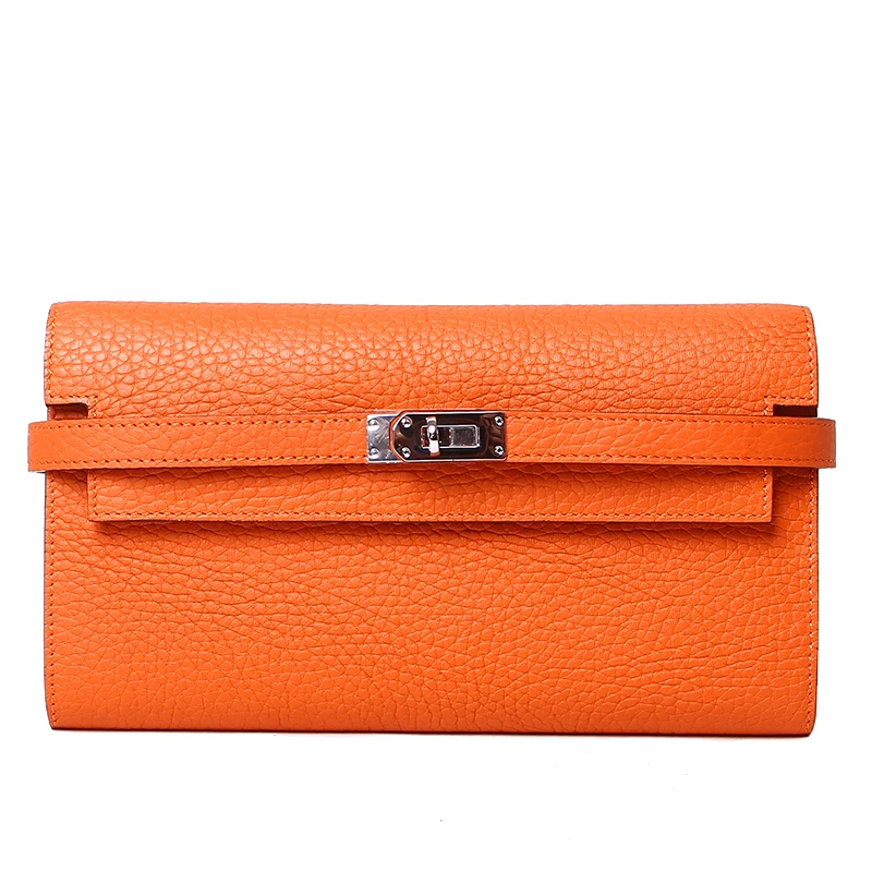 

2018Best Deal Womens Wallets and Purses Genuine Leather Bag For Women Fashion Luxury Designer Ladies Handbags Card Holder Clutch