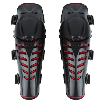 

High quality Motorcycle Racing Motocross Rider Knee Pads Kneepad Protector Guard Mechanical Protective Gear Black/Red