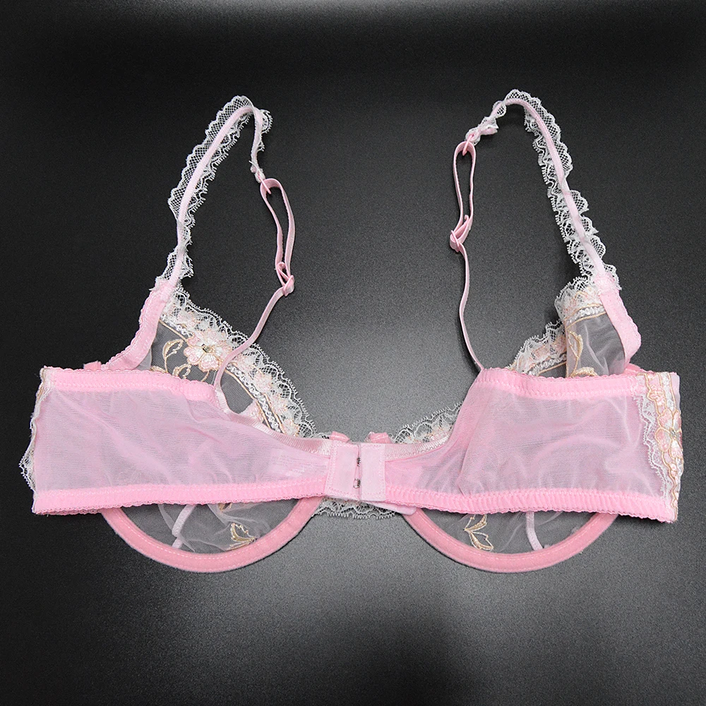 Hot Beauty Women Sujetador Panty Separado Separado Fino Transparente ...