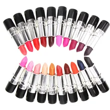 Красота макияж водонепроницаемый матовая помада 20 цветов макияж блеск для губ Женская мода стойкая Косметика Блеск для губ