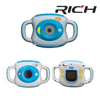 

DHL 10pc RICH 1.5" Mini LCD Camera HD 500W Digital Camera For Kids Fresh Camcorders For Children Funny Automatic Camera kids cam