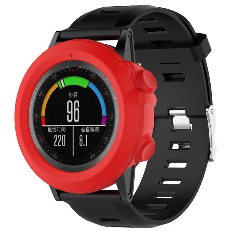 Мягкий силиконовый защитный чехол ALLOYSEED рамка для Garmin Fenix 3 HR Quatix тактикс Bravo