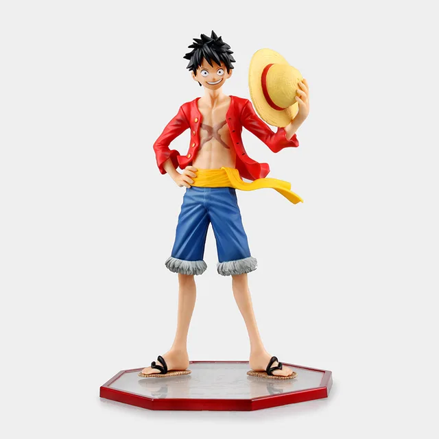 Best Price 24cm One Piece Luffy Anime Action Figure PVC Collection Model toys for christmas gift free shipping