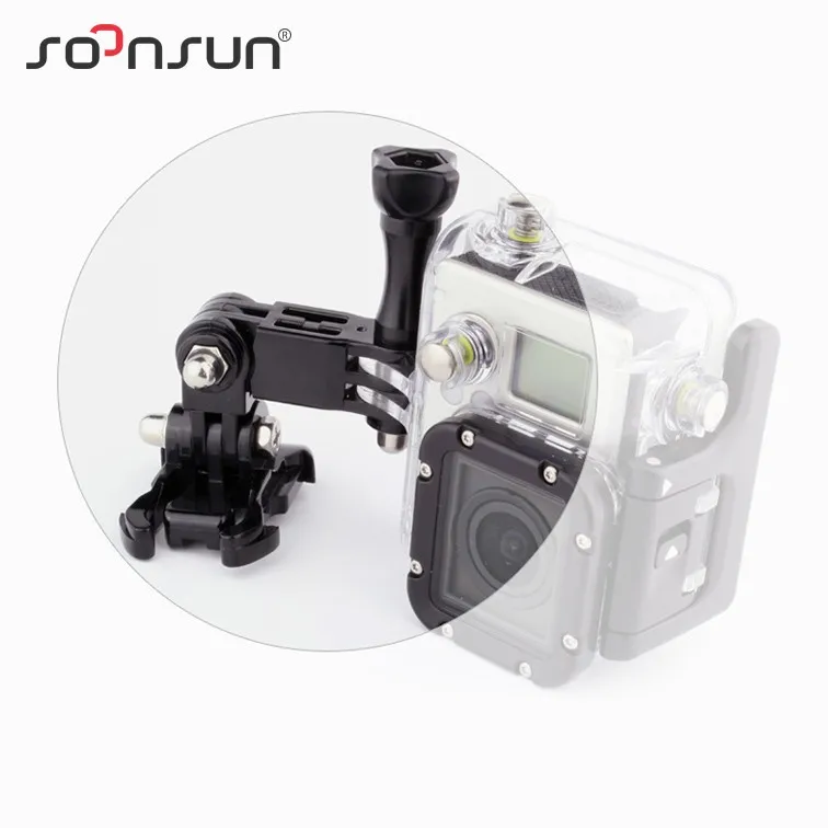 Регулируемый шлем SOONSUN нагрудный ремень базовое крепление для GoPro Hero 8 7 6 5 4 DJI Osmo