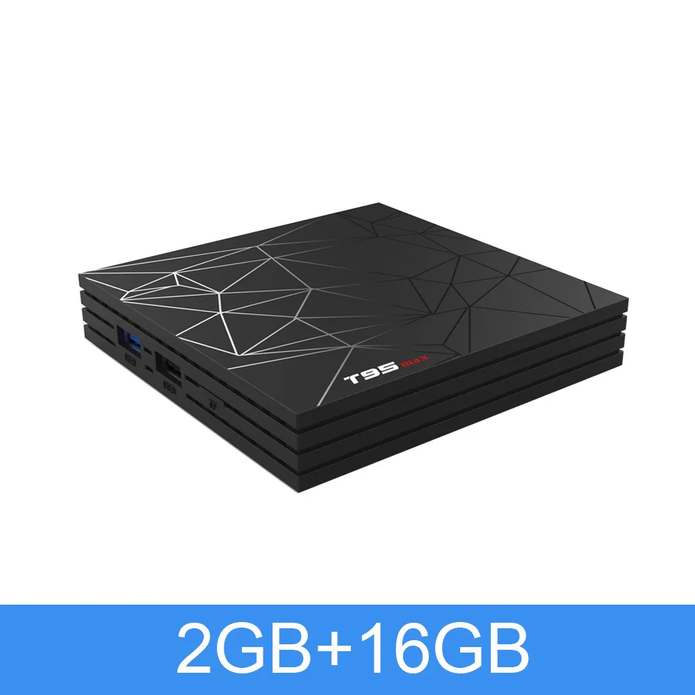 2GB16GB PULIERDE T95max Android 9,0 ТВ приставка H6 Четырехъядерный 4 ГБ 32 ГБ H2.65 6K 2,4 ГГц wifi приставка медиаплеер Смарт ТВ приставка 4 Гб 64 ГБ - Цвет: 2GB16GB