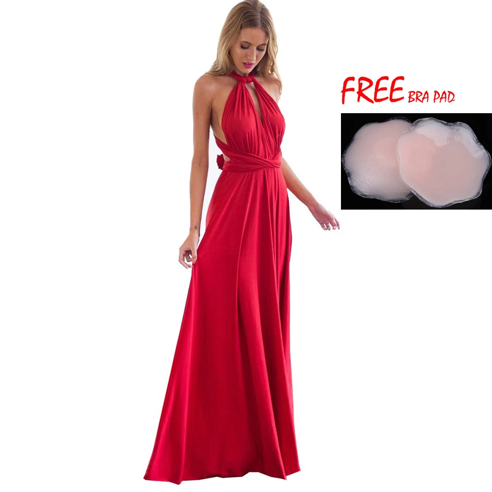 

Sexy Women Bridesmaid Multiway Dresses Long Formal Wedding Bridesmaids Vestido Gowns Infinity Dress Maxi Dinner Party Club Dress