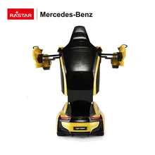 Rasstar RS 1:14 пульт дистанционного управления автомобиль трансформироваться в Робот led радио дистанционное управление для мотоцикла/автомобиль игрушки 74700