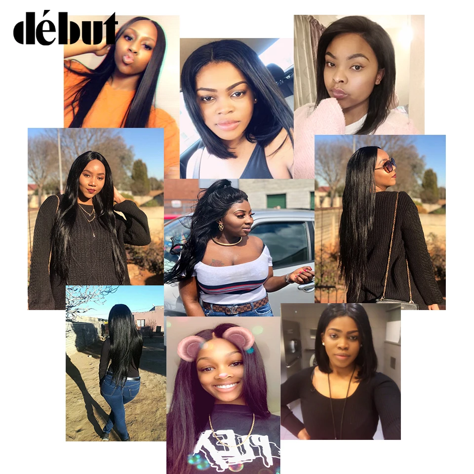 Debut Straight Hair Bundles With Closure Peruvian Hair 4 Bundles With Lace Closure 4*4 Non Remy Human Hair Bundles With Closure Debut Straight Hair Bundles With Closure Peruvian Hair 4 Bundles With Lace Closure 4*4 Non Remy Human Hair Bundles With Closure