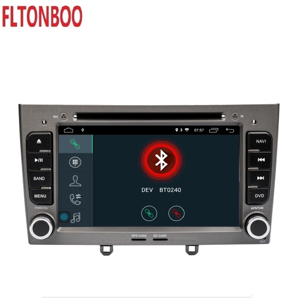 Flash Deal 7inch Android 9 for peugeot 408,car DVD,radio,gps navigation,3G,BT,Wifi,1GB,quad core, 4