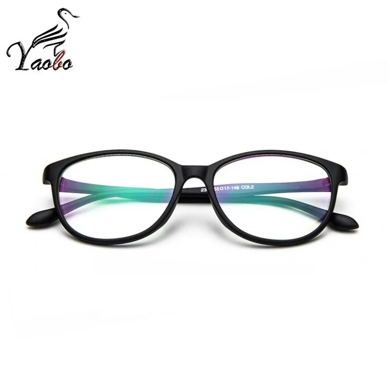 Кошачьи глаза, дизайн, женские очки es, оптическая оправа, очки, Классическая оправа для очков, прозрачные линзы, очки, черные глаза, стекло - Цвет оправы: MATTE BLACK