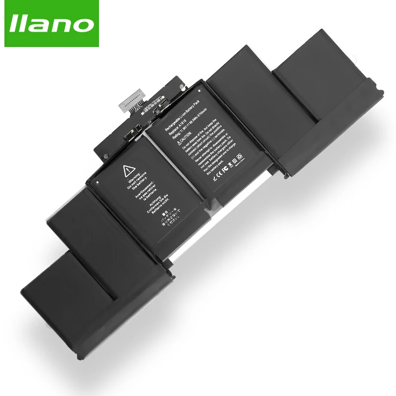 llano A1618 Laptop Battery for APPLE MacBook pro A1398 ME293 ME294 for MacBook Pro 15 in laptop battery 8755mAh for macbook pro