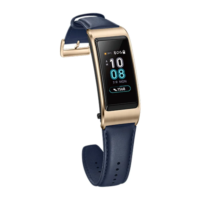 100% оригинал huawei TalkBand B5 Смарт часы bluetooth браслет большой OLED сенсорный экран для