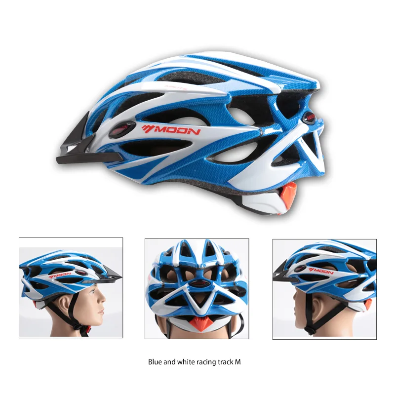 

MOON New Cycling Helmet Ultralight Men Women Bicycle Helmet MTB Bike Helmet Casco Ciclismo Road Mountain Helmet