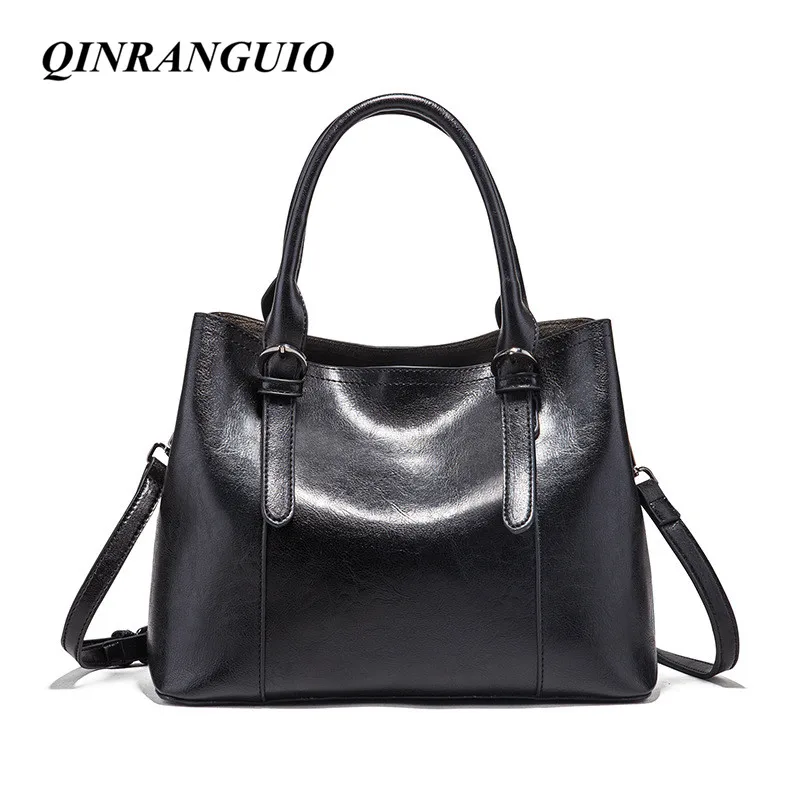 

QINRANGUIO Women Bag Soft PU Leather Women Handbags 2019 Casual Bags Handbags Women Famous Brands Crossbody Bags for Women