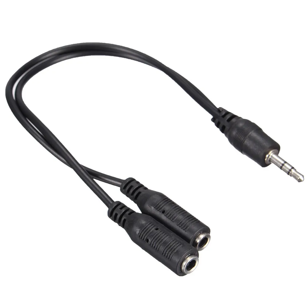 Купить 3.5 мм джек вход AUX вход для наушников разветвитель т-адаптер ...