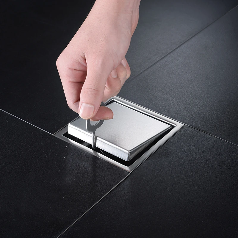 Quyanre-Bathtub-Shower-Drainer-Floor-Strainer-11x11cm-304-Stainless-Steel-Square-Invisible-Bathroom-Floor-Drain-Waste (2)