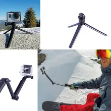 Для 3Way многофункциональная складально-мерильная рычаг рычажный штатив крепление для GoPro Hero 5 4 SJ4000 SJCAM xiaoyi Камера монопод Go Pro Аксессуары