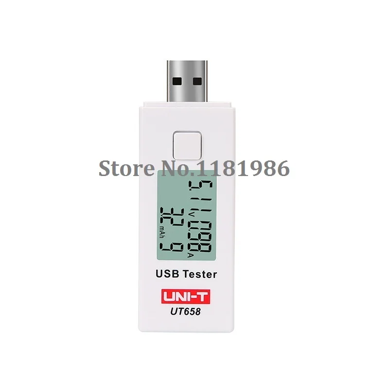 UNI-T UT658 USB Tester Phone Computer Charging Detector Voltage Current Meter Capacity Monitor