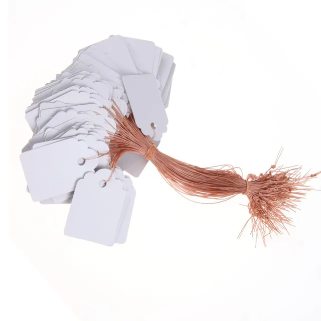 100Pcs/lot Waterproof Plastic Plants Labels Signs Flower Hanging Tags Nursery Pot Markers for Garden Decoration Tools