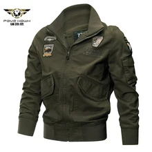 Армейский пилот, куртка-бомбер, тактические куртки для мужчин, военно-воздушные силы, пальто-карго, осенняя тонкая военная куртка, зимняя хлопковая летная куртка, пальто