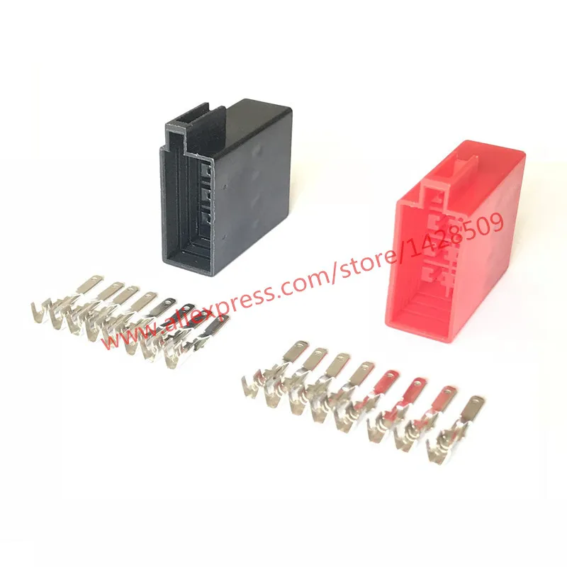 

20 Sets Universal Car Radio ISO Connector Car Radio Connector 8 Pin Adaptor Male Plug Use For VW