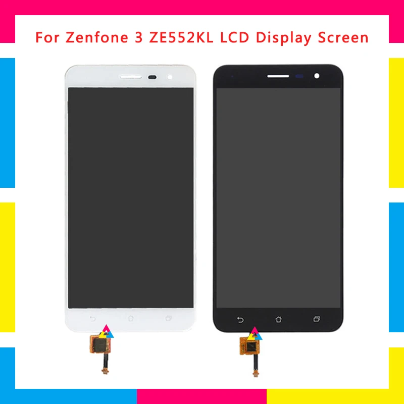 

LCD Display Screen With Touch Screen Digitizer Assembly For ASUS Zenfone 3 ZE552KL Replacement