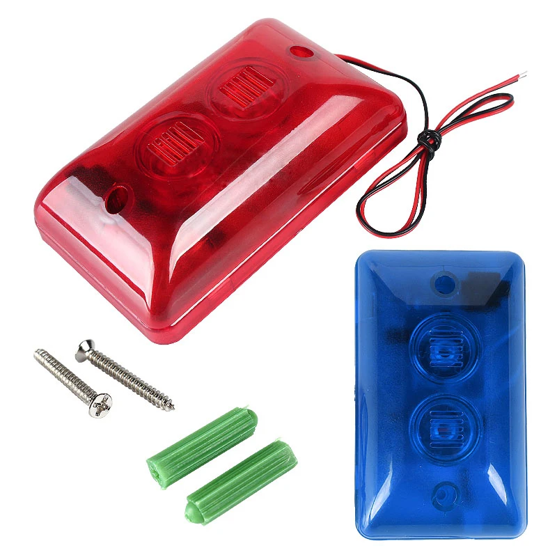 LED Flash 12 V LS 102 Security Audible and Visual Alarm Fire Detecting Instrument LCC77