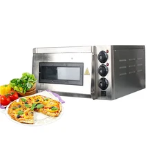 ITOP Electric Pizza Oven Cake Roasted Chicken Pizza Cooker Stainless Steel Commercial Use Baking Machine 220V With Pizza Stones ep2p electric oven for pizza 16 inch timer for commercial use to make bread cake pizza 220v 50hz baking size 40 40 11 5cm