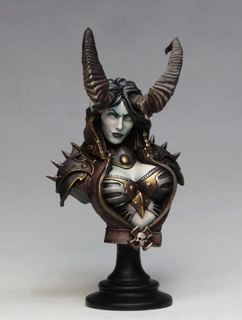 

1/10 Resin Bust Building Kit Skarre Queen of the Broken Coast Resin Bust