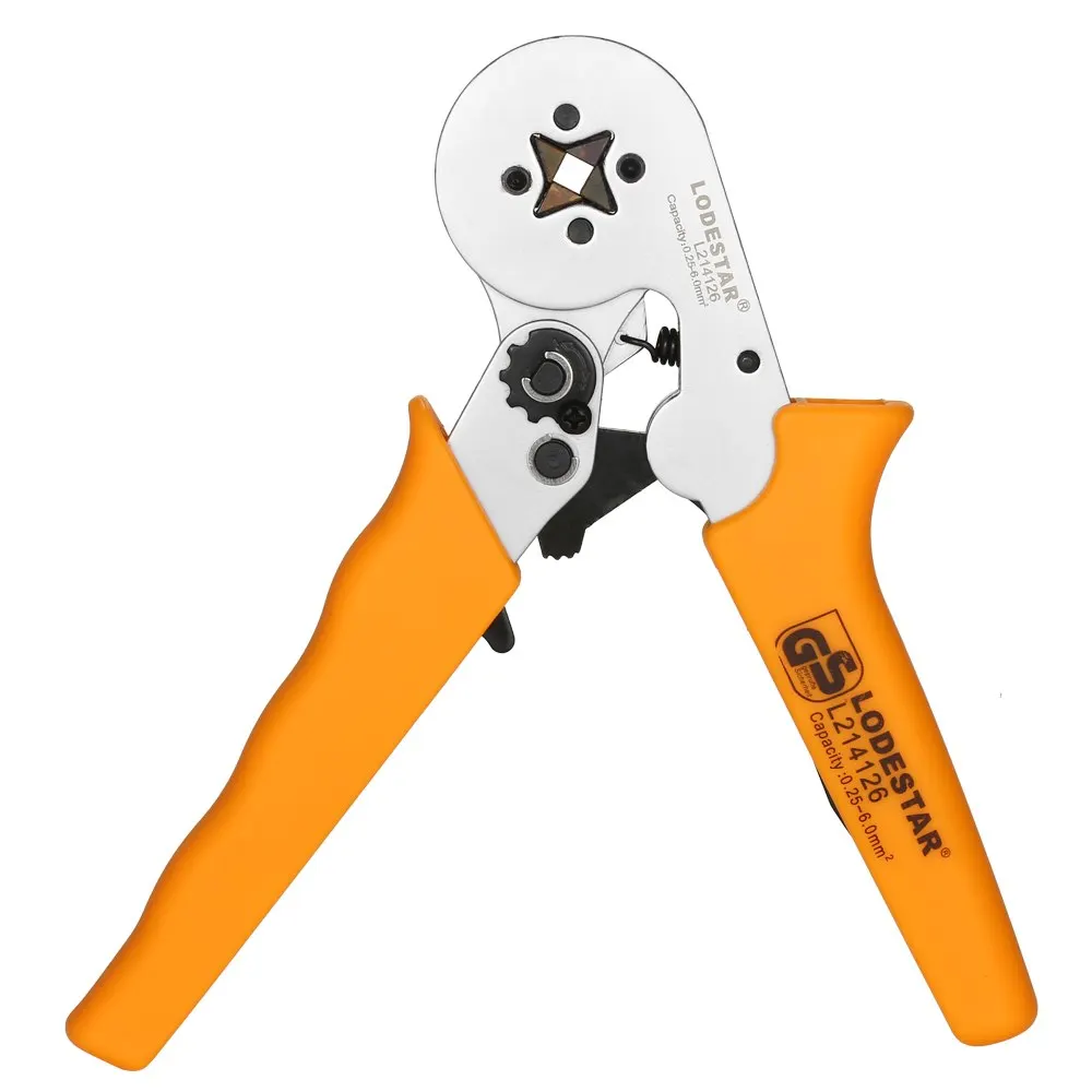 

Professional Wire Crimpers Crimping Press Pliers Crimping Tool 24~10 AWG Capacity for Terminals Multitool wire stripper