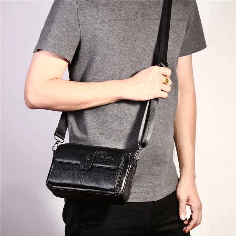 الرجال فاني الصدر حزمة محفظة الهاتف المحمول رسول حقائب كتف عارضة الذكور جلد طبيعي Crossbody الورك بوم حزام الخصر حقيبة ظهر