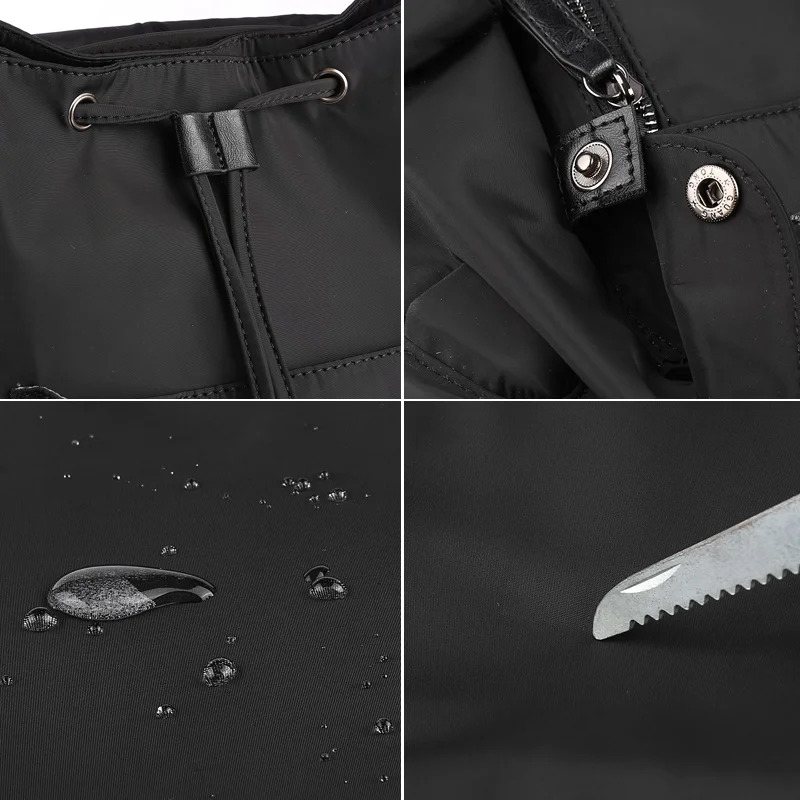 MOYYI Best Quality Waterproof Large Backpack Men Functional 14'' 15.6'' Laptop Backpack Male Outdoo