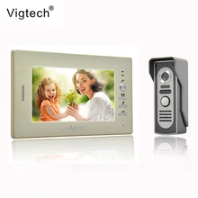 Vigtech 7 inch LCD Color Video door phone Intercom System Weatherproof Night Vision Camera Home Security FREE SHIPPING