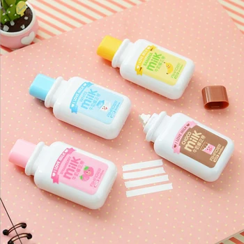 

1pc Creative Cartoon Milk Styling Correction Belt Cute Kawaii Correction Wrong Correction Stationery Children Student Gifts