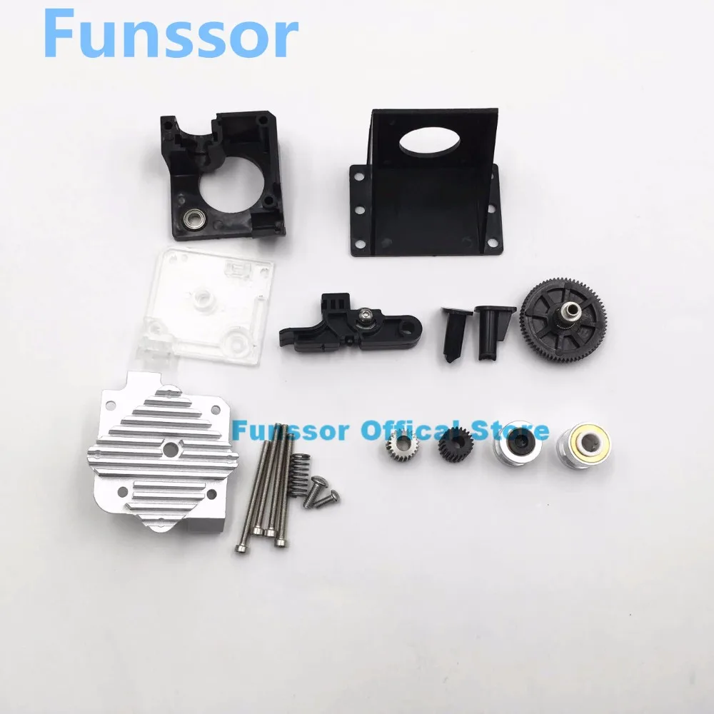 

Funssor updated Reprap 3D printer 1.75mm /3mm TITAN extruder for 3D printer reprap MK8 J-head bowden