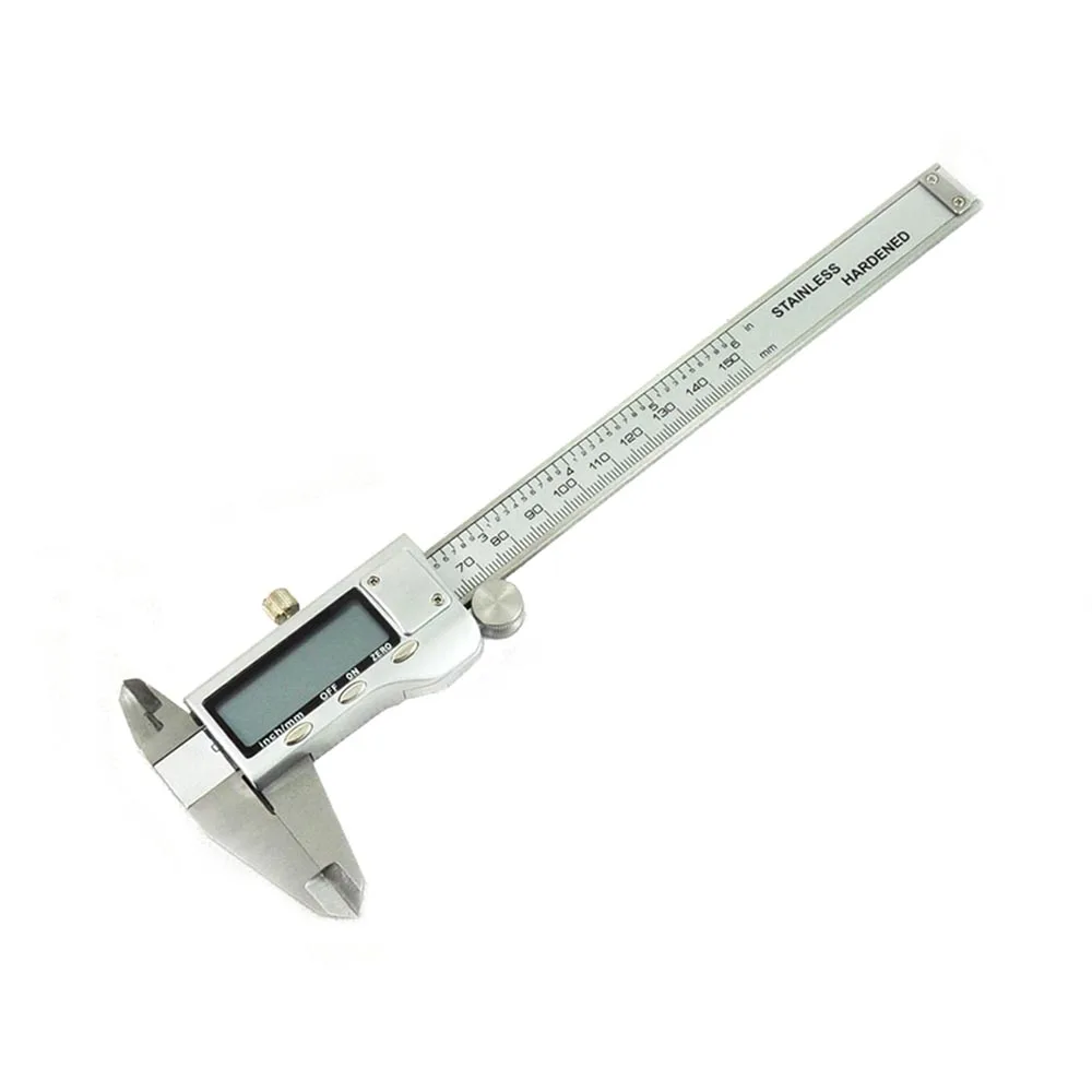 Электронный штангенциркуль из нержавеющей стали 6 дюймов 150 мм|vernier caliper|electronic vernier