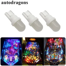 Autodragons 100 штук AC DC 6,3 В#555#44#47 Штык База пинбол led