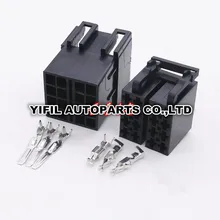 10 компл./лот 16 Pin/Way Женский штекер CD розетка Авто аудио разъемы Корпус для Volkswagen VW