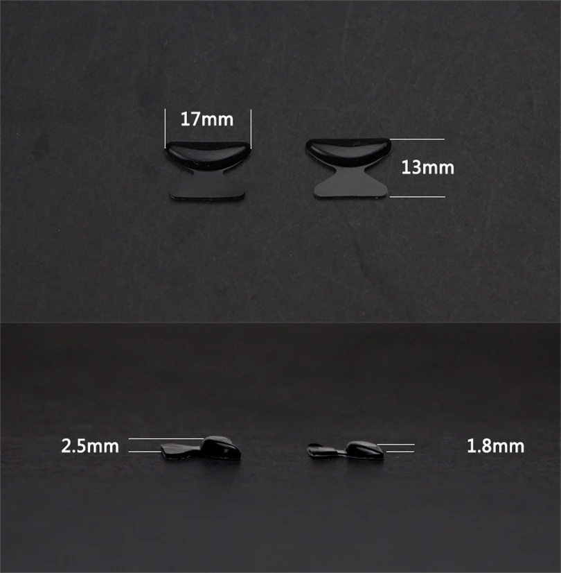 5 пар, противоскользящая силиконовая носовая фиксирующая накладка, Нескользящие очки, увеличивающая нос накладка для очков, солнцезащитные очки, аксессуары для очков