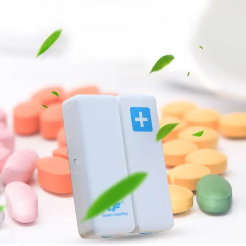 Портативный 7 дней мини-милый Пластик Pill Box Случае Медицина напоминание Pill держать