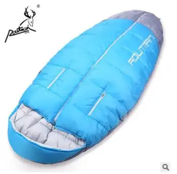 

Single Person Exposing Free Arm Cotton Adult Indoor Oversized Outdoor Mummy Camping Fat Spring Autumn Winter Sleeping Bag
