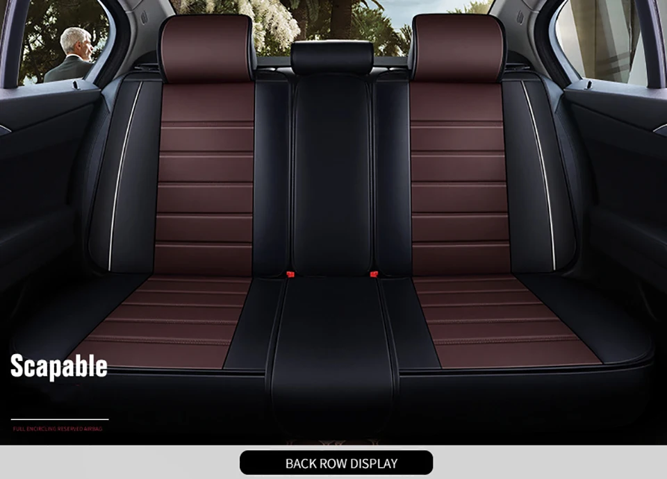 Kalaisike качественные кожаные универсальные автомобильные чехлы на сиденья для всех моделей Toyota Corolla CROWN Camry Venza RAV4 YARiS Левин verso VIOS