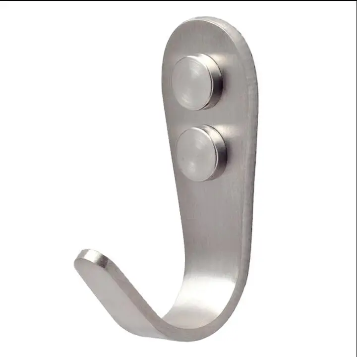 Stainless steel hook Behind the door kitchen toilet Hang the garment pothook with accessories